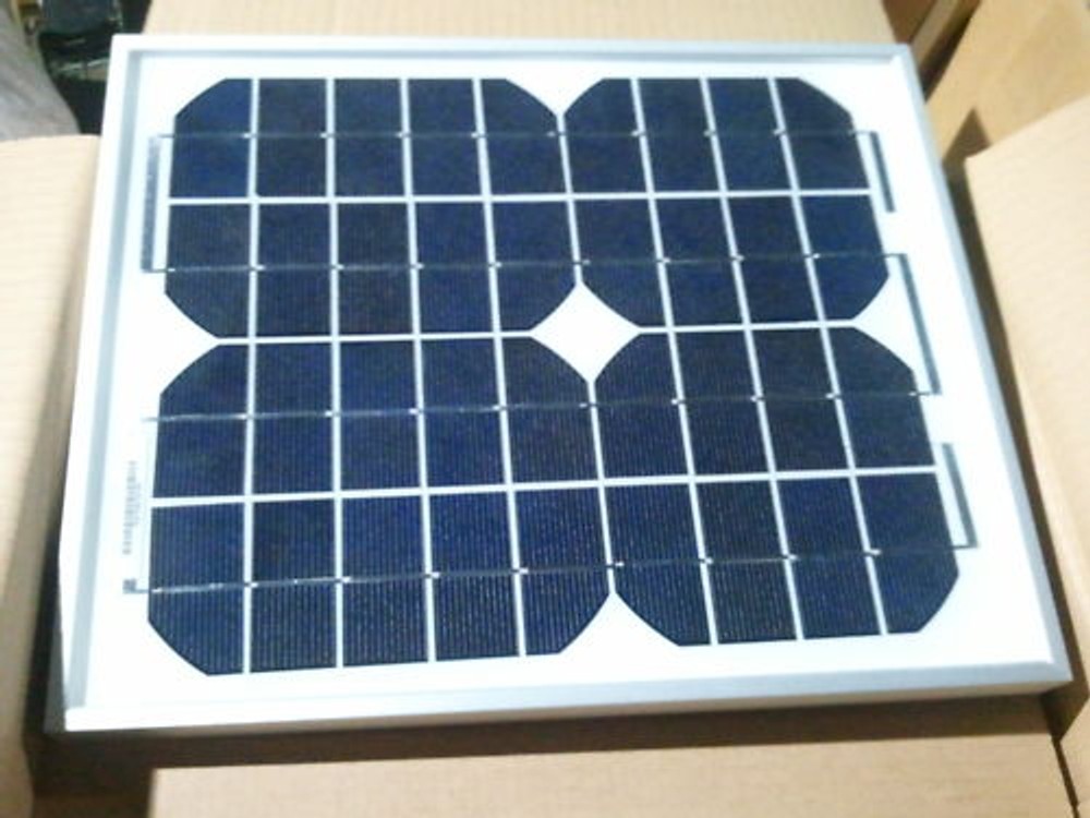 PV 10 Watt Mono-crystaline Silicone Solar Panel 17V
