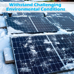 200 Watt Solar Panel, Monocrystalline Solar Panels for 12V/24V/48V System, High