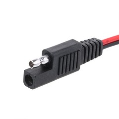 18AWG SAE Quick-disconnect Power Automotive Extension Cable with Dust Cover Cap