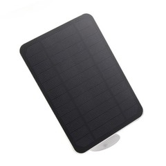 White 4W 5V Solar Panel For For Ring For Blink Security Camera IP65ˇ