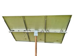 Solar Panel Array Pole or Pipe Mount Mounting Bracket for 4″ Pipe Universal Bolt