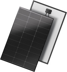 100 Watt Solar Panels, 10BB Monocrystalline 12V Solar Panel, 23% High Efficiency