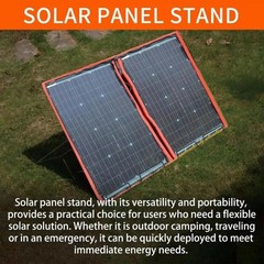 Solar Panel Stand Portable Solar Panel Holder Solar Panel Support Bracket C2A9