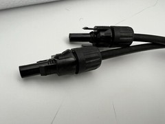 PV Y2-1 MM-F 8AWG on Trunk and 10 AWG on Branches 1500v 20A Black wires