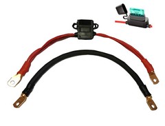 Tektrum Battery Interconnecting Cable Set -2 Gauge 1′ – 120A Fuse (RING-CBL-SET)