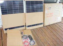 200-watt solar kit