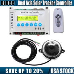 LCD Dual Axis Solar Tracker Electronic Controller for Solar Panel Track Tracking