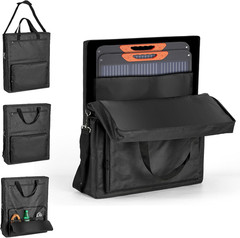 Solar Panel Carrying Case Compatible with Jackery Solarsaga 100W/100X, Waterproo