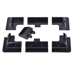 Sleek Design 7PCS Solar Panel Mounting Kit Compatible with Various Surfaces