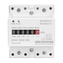 Din Rail Electronic Energy Meter 100A for Comprehensive Energy Usage Analysis