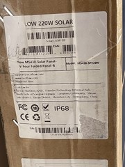 EcoFlow 220W Solar Panel