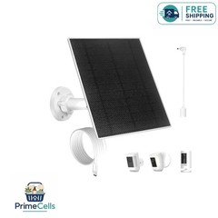 Complete Solar Panel System for Ring Cameras – 5W & Adjustable Mount