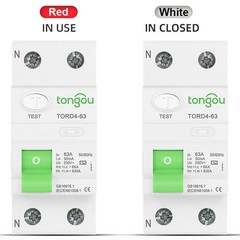 Versatile Type AC Circuit Breaker 2P 63A 30mA for Industrial and Commercial Use