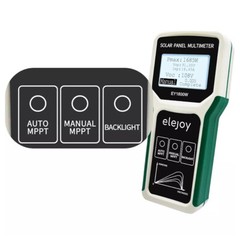 5-1800W Solar Panel Multimeter MPPT Tester LCD Display VOC Testing Power Meter