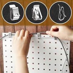200 Pcs Stainless Steel Solar Wire Clips | Cable Management for PV Wiring, Boat