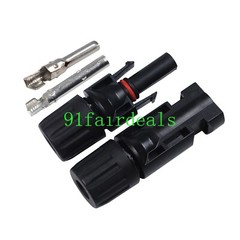 10 Pair Connectors For MC-4 Solar Panel 30A Plug Socket Male & Female