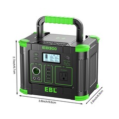 288.6WH 330W Li-ion Battery Portable Power Station for Outdoor Camping Supply