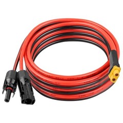 10AWG 15FT XT60 Solar Extension Cable 2 3 6 10 15 20 25 35 40 50 75 10 AWG 15FT