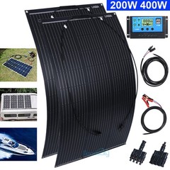 200W 400W Portable Flexible Solar Panel for Power Station Generator Power Outage