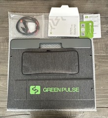 Green Pulse 120W Solar Panel Model GP-SOP001 Portable & Foldable For 300W/500W/