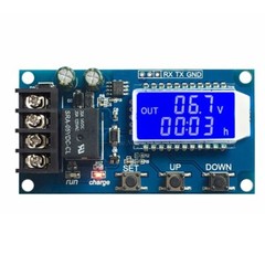 6-60v 10A LCD Solar Battery Charge Controller Protection Board 12v 24v 36v 48v