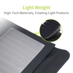 ALLPOWERS 21W Solar Charger with 10000mAh PowerBank and 3 Fast Charging USB-A/C