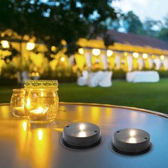 COHEALI 3 Pack Solar Light Tops 2.75 X 2.75 X 0.78 in Solar Panels for Garden…
