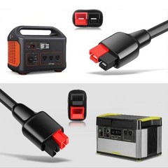 XT60H Power Adapter Cable 12AWG for Portable Energy and Solar Panel Routing