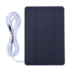 4W Solar Panel Charger for Ring Video Doorbell 3 4 with 21% Module Efficiency