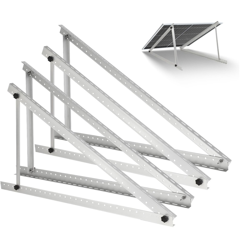 2 Sets Solar Panel Mount Brackets, 45inch Solar Panel Stands for Ground Roof …