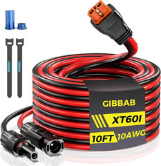 10FT 10AWG Solar to Xt60I, 3 6 10 16 20 25FT Solar Panel Connector to XT