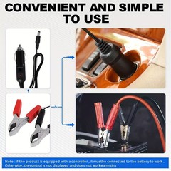 40W Solar Panel Kit 12V Trickle Charger Battery Charger Maintainer Boat RV Car