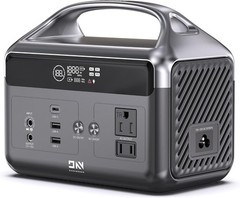 DaranEner Portable Power Station, 192Wh LiFePO4 Battery Backup Solar Generator w