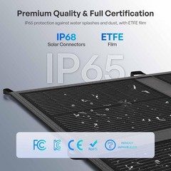 Lightweight 200W Solar Panel for Camping, RV, Marine