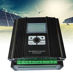 2000w 12v 24v 48v Wind Solar Hybrid MPPT Charge Controller Auto Regulator