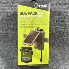 HME SOL-PACK 3X Cellular Trail Camera Solar Battery Pack Power Panel 3000 MAH