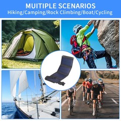 Foldable Solar Panel Charger 20W/50W/60W Portable USB 5V Monocrystalline