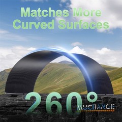 100W 200W 400W Flexible Solar Panel Kit for Sunshed RV Battery Charge Boating