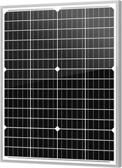 Versatile 35W 12V Monocrystalline Solar Panel for Easy Off-Grid Installation
