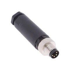 Professional M 8 Electrical Connectors 3Pin/4 Pin Waterproof for Harsh