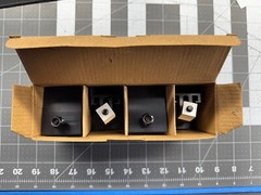SunPower 518636 End Clamp, Wedge, InvisiMount Assembly, Box of 4