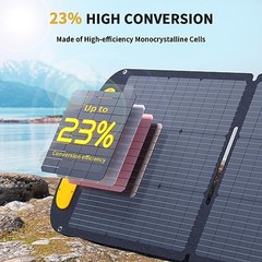 VTOMAN 110W Portable Solar Panel 23% Efficiency