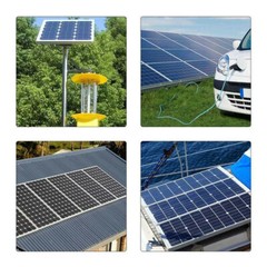 200 Watts Solar Panel Kit 30/100A Battery Charger with 12/24V Controller RV Boat