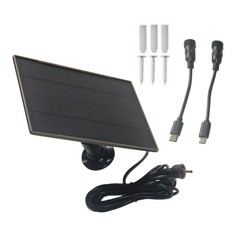 Waterproof 5V Solar Panel For Outdoor Camera 6000mAh Rechargeable Charger