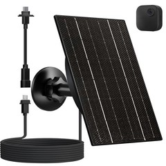 Solar Panel for Blink Outdoor 4/3/XT2/XT Camera, 4W High-Efficiency Solar