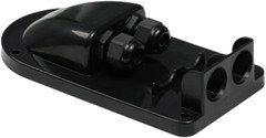 Renogy Solar Double Cable Entry Gland RMT01CE PV Cable Roof Connector Black