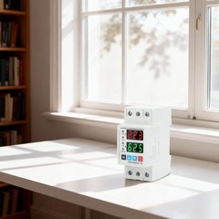 40A 63A Digital Circuit Breaker With SelfResetting And Real Time Monitoring