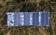 7W Outdoor Portable Folding Solar Cell Panel Charger USB Power Supply For Phone