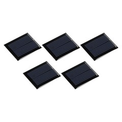 10Pack Mini Solar Panel Cell 1V 80mA 0.08W 30mm x 25mm for DIY Project