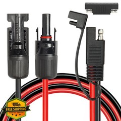 MOOKEERF Solar Panel SAE Cable 8FT